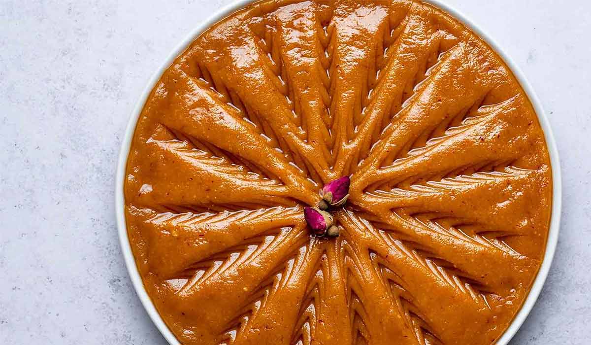 طرز تهیه حلوا عربی کشدار