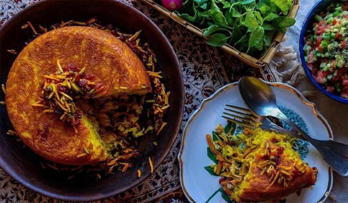 طرز تهیه ته چین هویج