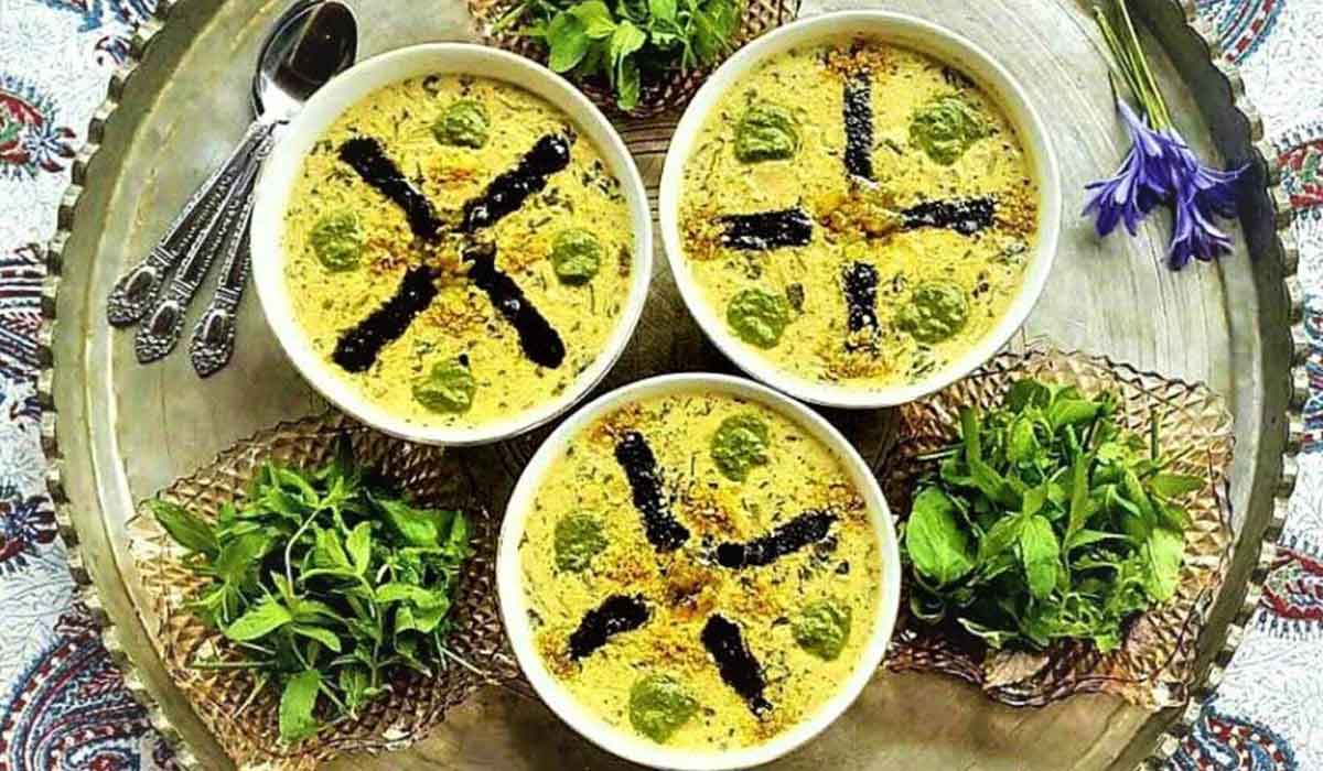 طرز تهیه آش خیار