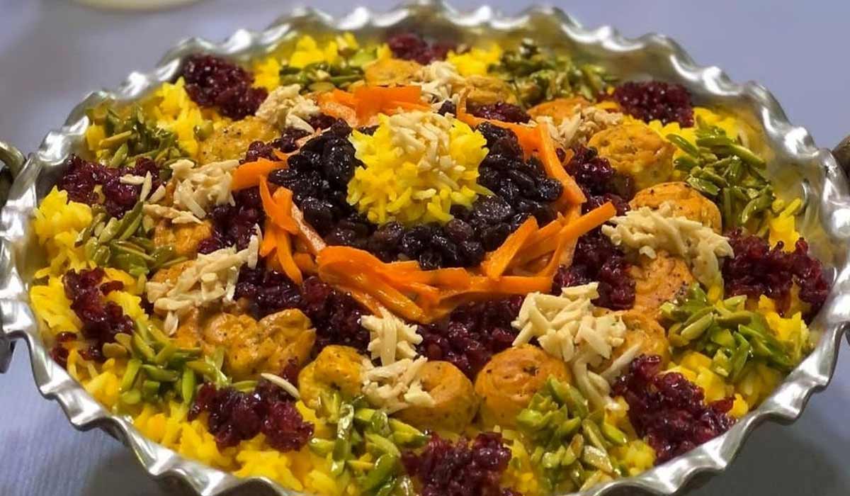 طرز تهیه مرصع پلو