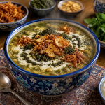 آش رشته جاافتاده و خوشمزه؛ غذای اصیل ایرانی برای دورهمی‌ها