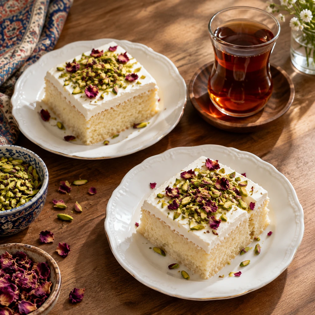 کیک سه شیر