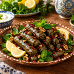 طرز تهیه دلمه برگ مو ملس و خوشمزه